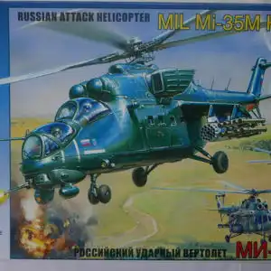 Zvezda Russian Attack Helicopter Mil Mi-35M Hind E-1:72-7276-OVP-0278