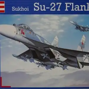 Revell Sukhoi Su-27 Flanker-B-1:72-04319-Modellflieger-OVP-0227