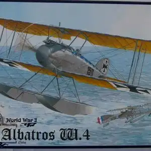 Roden Albatros W.4-1:72-034-Modellflieger-OVP-0188