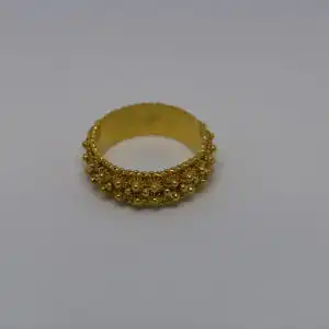 Goldring-750 Echtgold-Gelbgold-18 Karat-Ring-Gold-