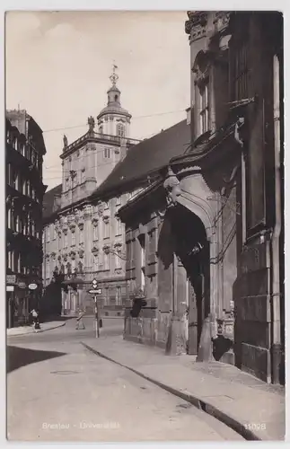 9015220 Ak Breslau Wrocław in Schlesien Universität 1941