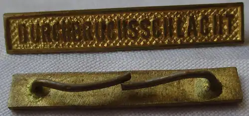 Gefechtsspange "DURCHBRUCHSSCHLACHT" zum Flandernkreuz Marinekorps (163420)