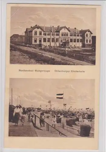 904627 Mehrbild Ak Nordseebad Wangerooge - Oldenburger Kinderheim 1926