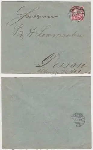 901504 Brief mit Stempel Karibib Deutsch Süd-West-Afrika Namibia 1909