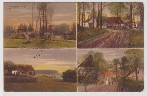 99423 Feldpost Ak Süderholz - Straßenansichten 1918