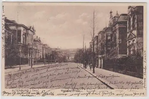 71703 Ak Altenbrug in Thüringen Wettiner Strasse 1928