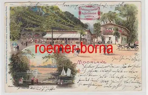 75604 Ak Lithografie Moorlake Werbung Deutschland Fahrräder von Stukenbrok 1903