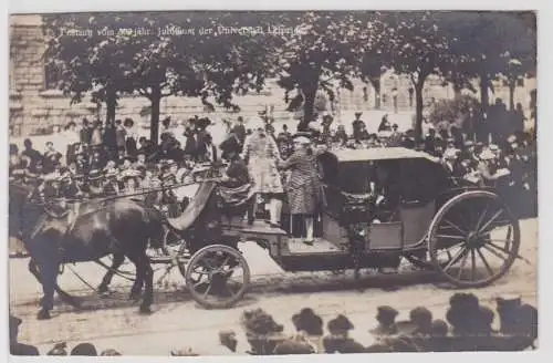 48266 Foto Ak Leipzig 500jährige Jubiläum der Universität 1909