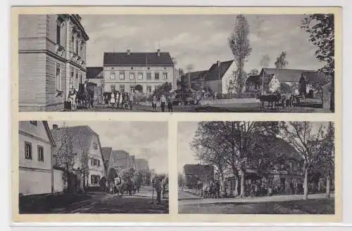 19154 Mehrbild Ak Gasthof Pausitz an der Mulde 1936