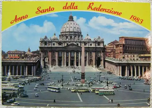 Anno Santo della Redenzione 1983 AK Italien Rom Vatikan