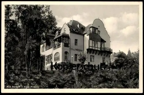 ALTE POSTKARTE BAD BERTRICH VILLA MEDUNA Verlagsnummer 829 Haus cpa postcard AK Ansichtskarte