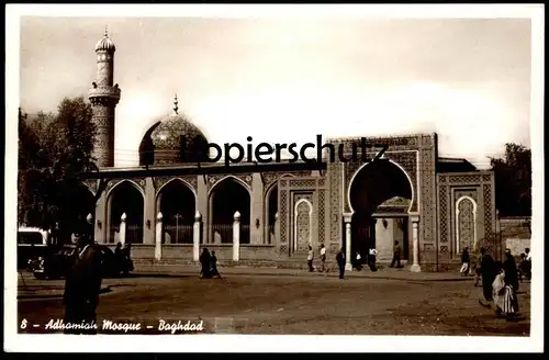 ALTE POSTKARTE BAGHDAD ADHAMIAH MOSQUE AL AHMADIYA Moschee Bagdad Irak Iraq cpa postcard AK Ansichtskarte