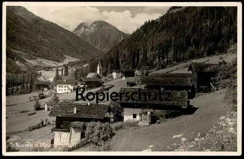 ALTE POSTKARTE S. NICOLO D'ULTIMO ST. NIKOLAUS ULTEN ULTENTAL Bozen Bolzano Alto Adige Val Gardena Dolomiti Italia italy