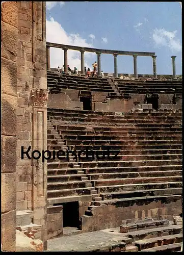 ÄLTERE POSTKARTE SYRIE THÉÂTRE ROMAIN DE BOSRA SYRIA ROMAN THEATER Bostra Busra Syrien postcard cpa AK Ansichtskarte