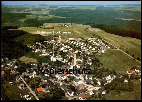 ÄLTERE POSTKARTE MÜSCHENBACH-HACHENBURG GÄSTEHAUS STOCKHAUSEN HOTEL PENSION PANORAMA cpa AK Ansichtskarte postcard