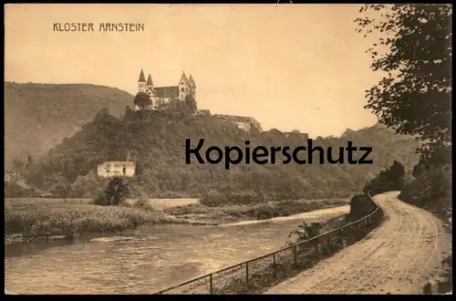 ALTE POSTKARTE KLOSTER ARNSTEIN SEELBACH OBERNHOF NASSAU LAHN couvent abbey postcard Ansichtskarte cpa AK