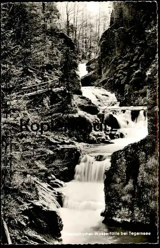 ÄLTERE POSTKARTE ENTERROTTACHER-WASSERFÄLLE BEI TEGERNSEE cascade Ansichtskarte postcard cpa AK