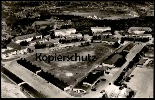 ÄLTERE POSTKARTE MARBURG TANNENBERGKASERNE Kaserne Panzer Fliegeraufnahme Luftbild casern barracks caserne armour blindé