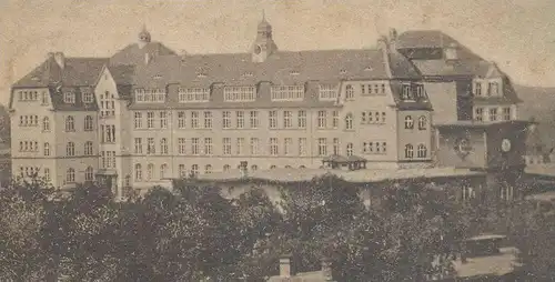 ALTE POSTKARTE LUDWIGSHAFEN AM RHEIN PESTALOZZISCHULE Schule Pestalozzi School École cpa postcard AK Ansichtskarte