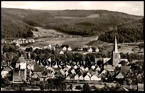 ÄLTERE POSTKARTE LÜGDE TOTALANSICHT GESAMTANSICHT PANORAMA STADT DER OSTERRÄDER cpa postcard Ansichtskarte