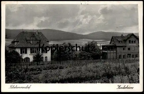 ALTE POSTKARTE SALZHEMMENDORF KINDERHEIME Kinderheim bei Hameln Children's Home foyer d'enfants postcard Ansichtskarte