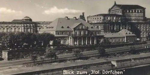 ÄLTERE POSTKARTE DRESDEN UND SEINE UMGEBUNG MEISSEN ZWINGER MORITZBURG ALBRECHTSBURG PILLNITZ ITALIENISCHES DÖRFCHEN cpa