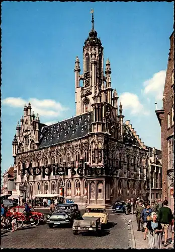 ÄLTERE POSTKARTE MIDDELBURG STADHUIS GROTE MARKT DKW VW Auto Autos car cars cpa postcard AK Ansichtskarte Rathaus