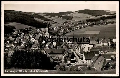 ALTE POSTKARTE FURTWANGEN 870 METER DACHDECKER DACHEINDECKUNG VOR DEM HOTEL SONNE roofer slater couvreur cpa postcard