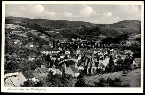 ÄLTERE POSTKARTE ADENAU IN DER EIFEL AM NÜRBURGRING PANORAMA cpa postcard AK Ansichtskarte