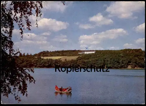 ÄLTERE POSTKARTE KIRCHHEIM BEI EUSKIRCHEN JUGENDHEIM STEINBACHTALSPERRE Talsperre barrage Ansichtskarte cpa postcard