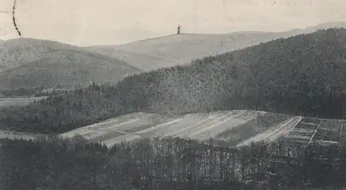 ALTE POSTKARTE GEORGSMARIENHÜTTE BLICK AUF DEN DÄRENBERG DÖRENBERG STEMPEL RESERVELAZARETT OSNABRÜCK 1915 Ansichtskarte