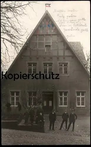 ALTE POSTKARTE OESEDE GEORGSMARIENHÜTTE ALTES BAUERNHAUS MIT FACHWERK KOTTEN HAUS Ansichtskarte postcard cpa AK