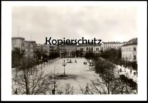 ÄLTERE POSTKARTE FRANKFURT ODER BLICK AUF DAS STADTTHEATER 1893 Theater theatre Ansichtskarte postcard cpa AK