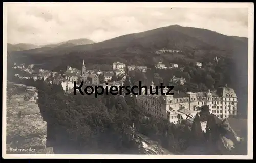 ALTE POSTKARTE BADENWEILER 1927 TOTALANSICHT GESAMTANSICHT PANORAMA TOTAL Ansichtskarte AK postcard cpa