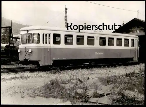 ÄLTERE POSTKARTE ZILLERTALBAHN TYROL TRIEBWAGEN VT72 BJ 1954 Eisenbahn Chemin de fer Railway Eisenbahn Lokomotive Lok