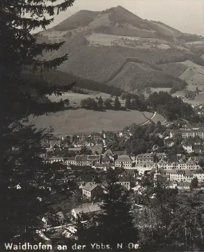 ALTE POSTKARTE WAIDHOFEN AN DER YBBS 1935 N.-Oe. Totale Total Totalansicht Österreich Austria Autriche Ansichtskarte cpa