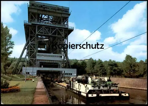 ÄLTERE POSTKARTE SCHIFFSHEBEWERK BEI NIEDERFINOW EBERSWALDE ship's lift ascenseur à bateau Ansichtskarte AK cpa postcard