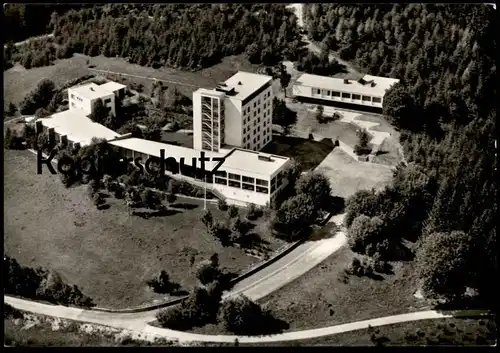 ÄLTERE POSTKARTE BERGNEUSTADT HAUS DER FRIEDRICH EBERT STIFTUNG Rheinland Luftbild Ansichtskarte AK postcard cpa