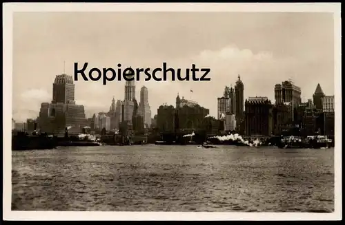 ALTE POSTKARTE NEW YORK CITY MANHATTAN NORDDEUTSCHER LLOYD BREMEN N.Y. Dampfer postcard cpa AK Ansichtskarte