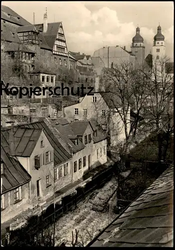 ÄLTERE POSTKARTE PLAUEN BLICK ZUM ALTEN MALZHAUS Ansichtskarte postcard cpa AK