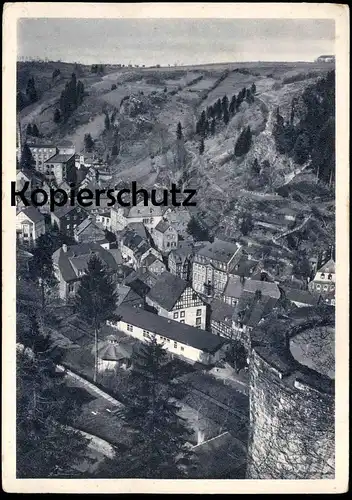 ALTE POSTKARTE MONSCHAU EIFEL BLICK VON DER NEUEN STRASSE Montjoie AK Ansichtskarte cpa postcard