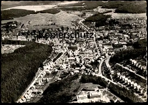 ÄLTERE POSTKARTE TAILFINGEN FLIEGERAUFNAHME LUFTBILD 1958 ALBSTADT Ansichtskarte AK postcard cpa