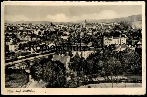 ÄLTERE POSTKARTE BLICK AUF ISERLOHN BAHNHOF MIT DAMPFLOK WAGGONS Locomotive à vapeur Zug station gare cpa postcard AK