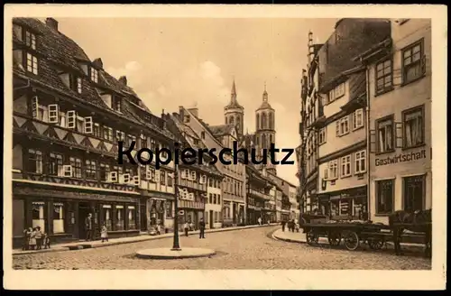 ALTE POSTKARTE GÖTTINGEN JOHANNISSTRASSE FUHRWERK PFERD GASTWIRTSCHAFT Ansichtskarte AK cpa postcard