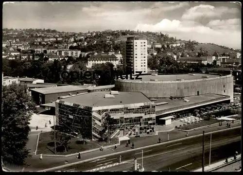 ÄLTERE POSTKARTE STUTTGART KONZERTHAUS STUTTGARTER LIEDERHALLE Halle hall AK Ansichtskarte cpa postcard