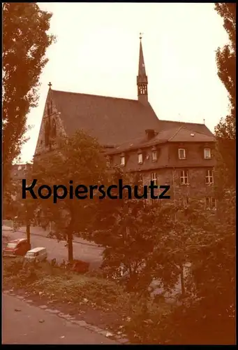 ALTES ORIGINAL FOTO KASSEL ALTE BRÜDERKIRCHE 1976 Photo 13 cm x 9 cm Ford Auto