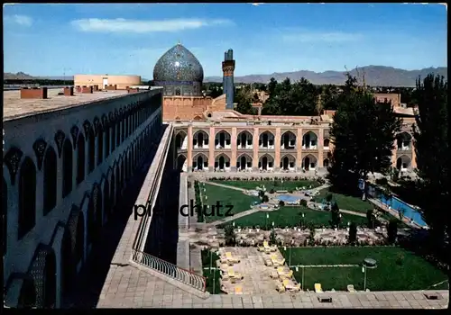 ÄLTERE POSTKARTE ISFAHAN SHAH-ABASS HOTEL IRAN postcard Ansichtskarte AK cpa