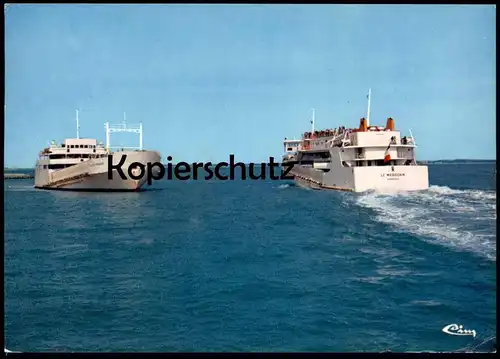 ÄLTERE POSTKARTE LA GIRONE ET LE MÉDOCAIN ENTRE LA POINTE-DE-GRAVE ET ROYAN SCHIFF DAMPFER bateau cpa postcard AK