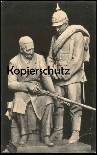 ALTE POSTKARTE SÖMMERDA DREYSE KRIEGERDENKMAL Denkmal Sodaten Waffe Gewehr Ansichtskarte AK cpa postcard