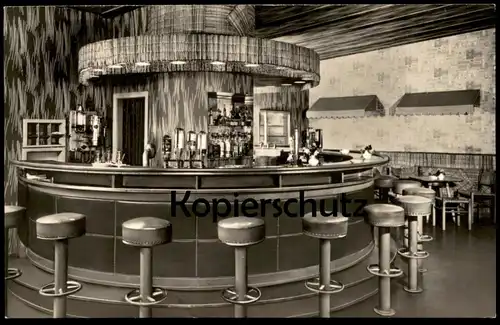 ÄLTERE POSTKARTE FREIBURG IM BREISGAU MILCHBAR HOCHALLEE INH. PETER PORALLA milk bar Architektur Ansichtskarte AK cpa